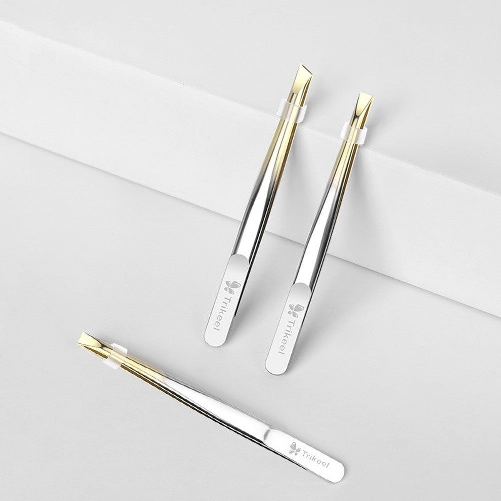 Professional Grade Stainless Steel Tweezers