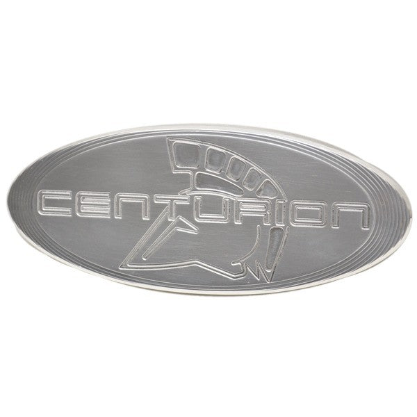 Centurion Boat Logo Emblem Polished Aluminum by Centurion