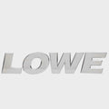 Lowe Boat Raised Emblem Decal 20 7/8 x 4 3/8 Inch by Lowe