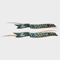 Larson Boat Graphic Decals 0572183 38 x 5 Inch Green Bronze by Larson