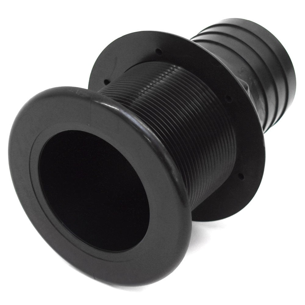 Marine East Boat Thru Hull Fitting 7181 3 Inch Black Nylon by Marine East