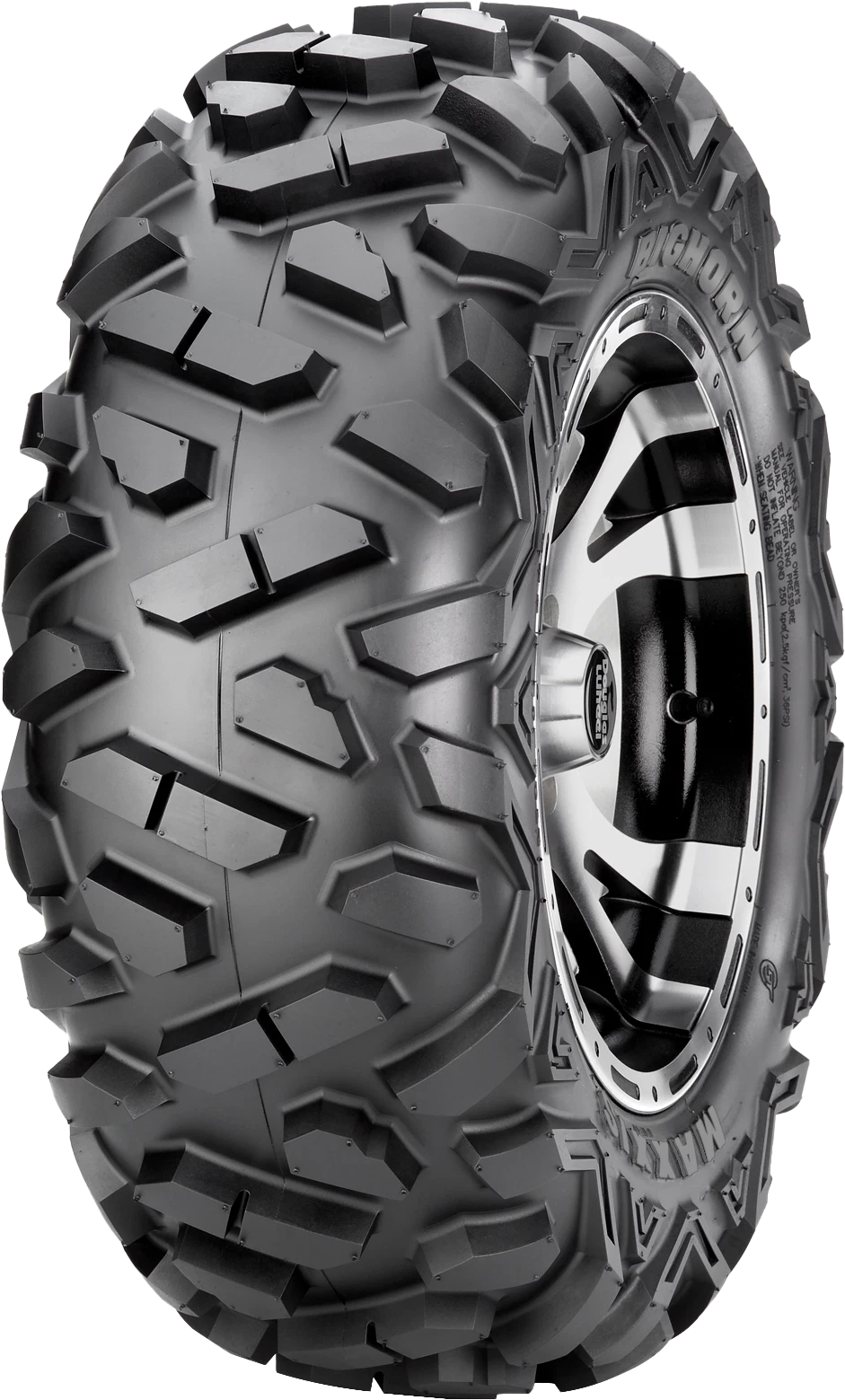 Maxxis Tire Bighorn Front 25x8r12 Lr340lbs Radial