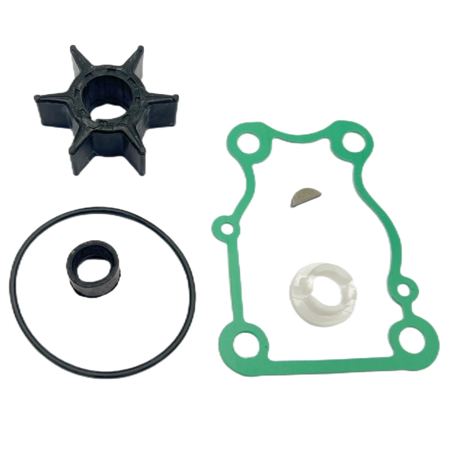 Water Pump Impeller Kit 63d-w0078-01 For Yamaha 2-stroke 40 50 Hp