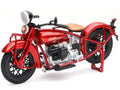 Newray Die Cast Model 1930 Indian Red & Black, Scale 1:12