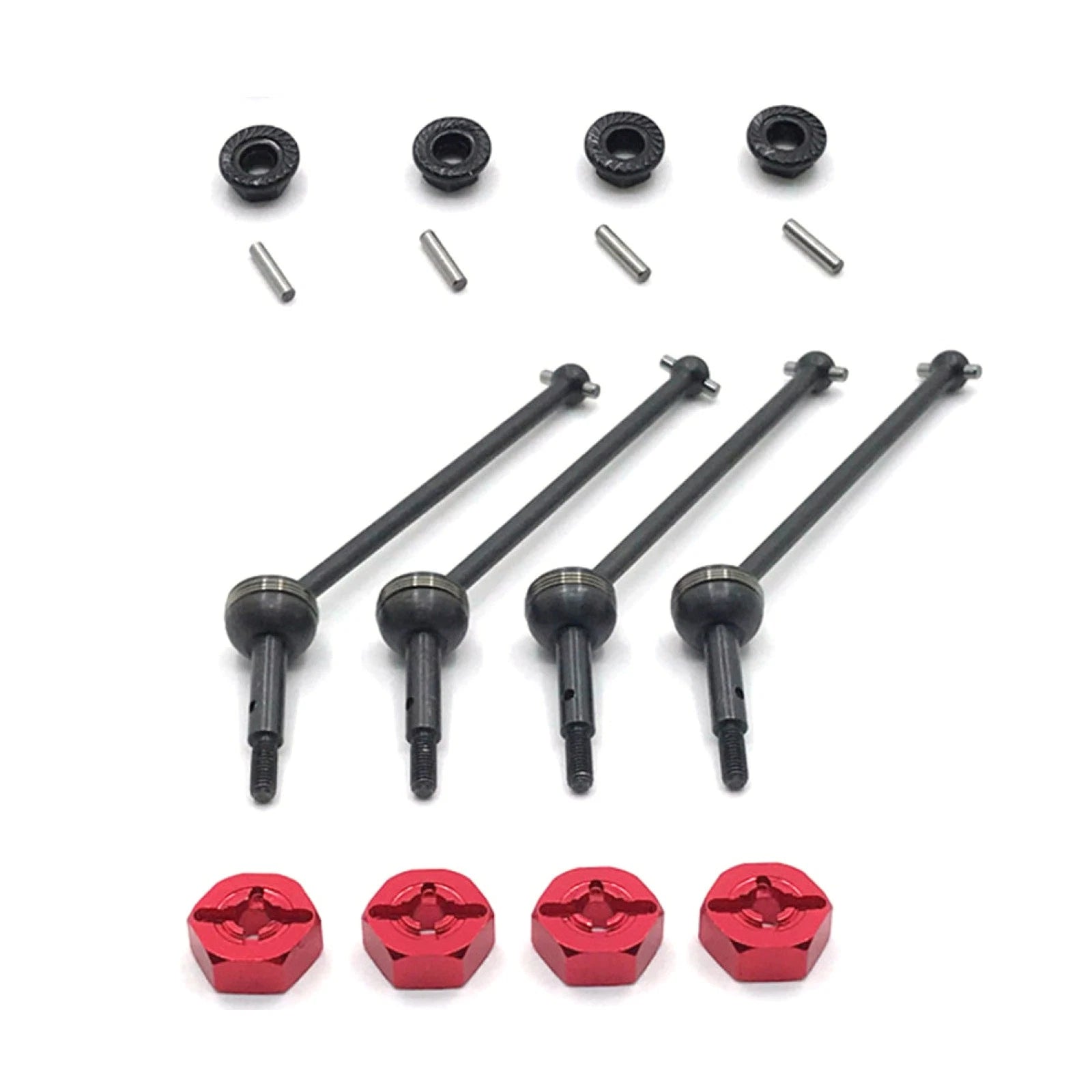 Cvd Drive Shafts Hex Adapters For Wltoys 144001 1/12 124018 124019