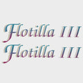 Rinker Boat Graphic Decal Flotilla III by Rinker