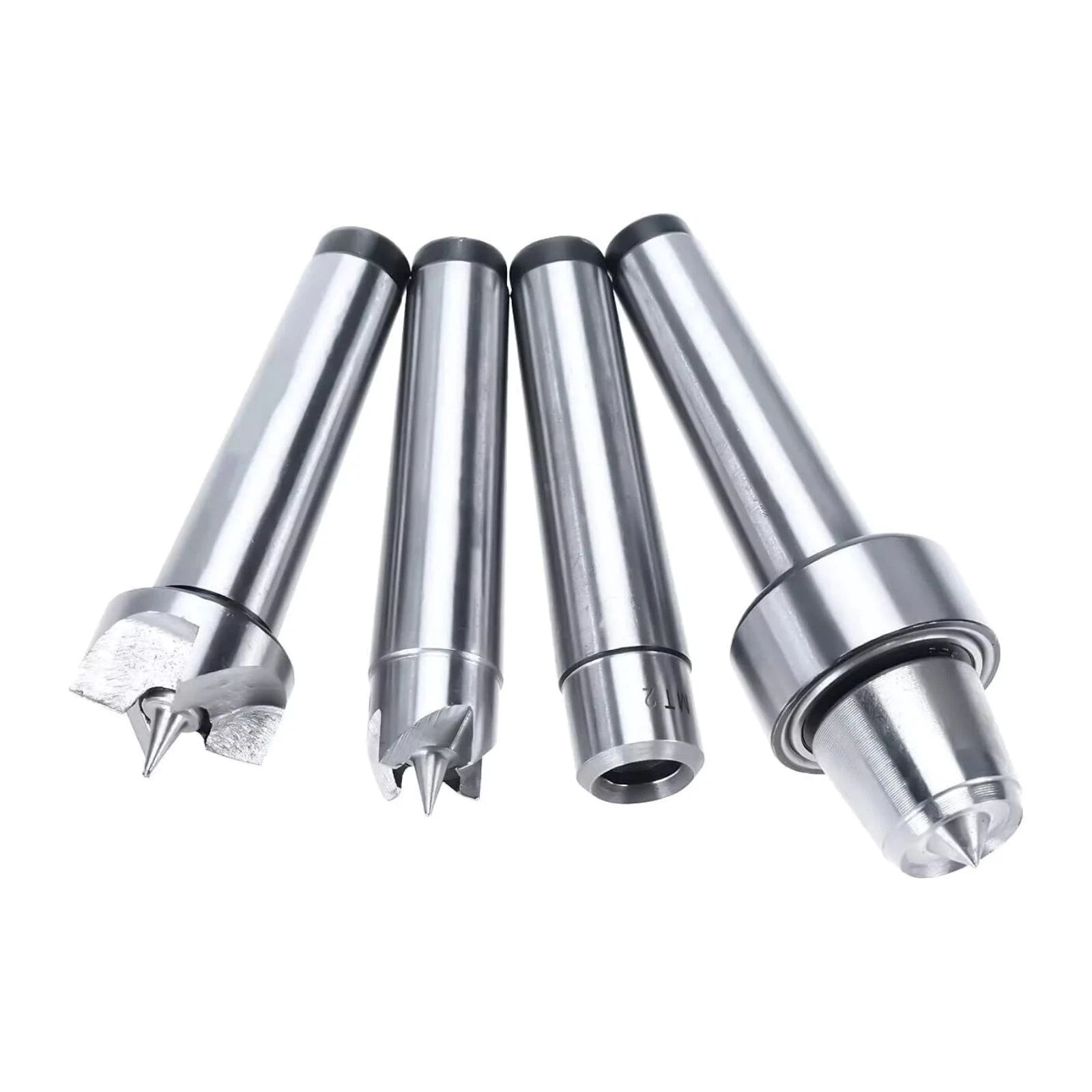 Mt2 Woodworking Lathe Live Center Set With 0.005mm Accuracy Easy To