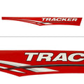 Boat Graphic Decal Black Red White Gray 94 Inch by Tracker