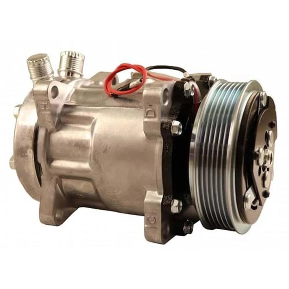 8814328a Sanden Sd7h15 Compressor, W/ 6 Groove Clutch - Fits New