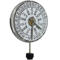 White Day/date@3 Automatic Watch Movement For Eta 2836-2 Sellita