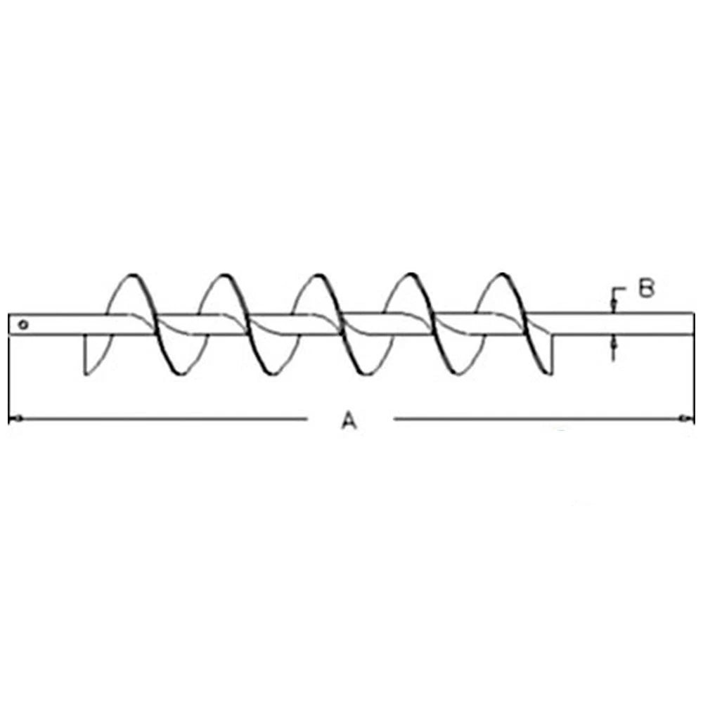 Ah169621 Auger, Shoe Grain Supply (Rh)