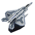 F-22 Raptor Stealth Combat Aircraft Model 1:100 Scale Alloy For