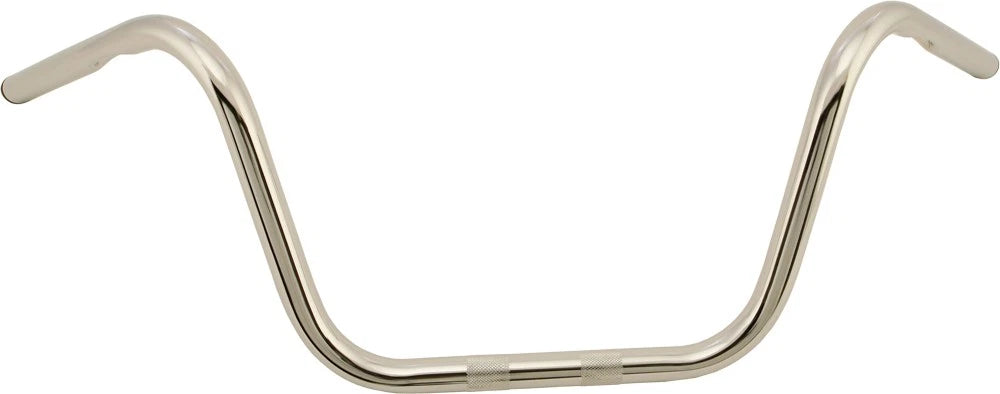 Harddrive 1 Inch H Bar Ape Hanger Handlebars 8 In. Pull Back Chrome