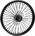 Harddrive V-twin 26x3.5 Inch Black Spoked Front Wheel With 48 Spokes