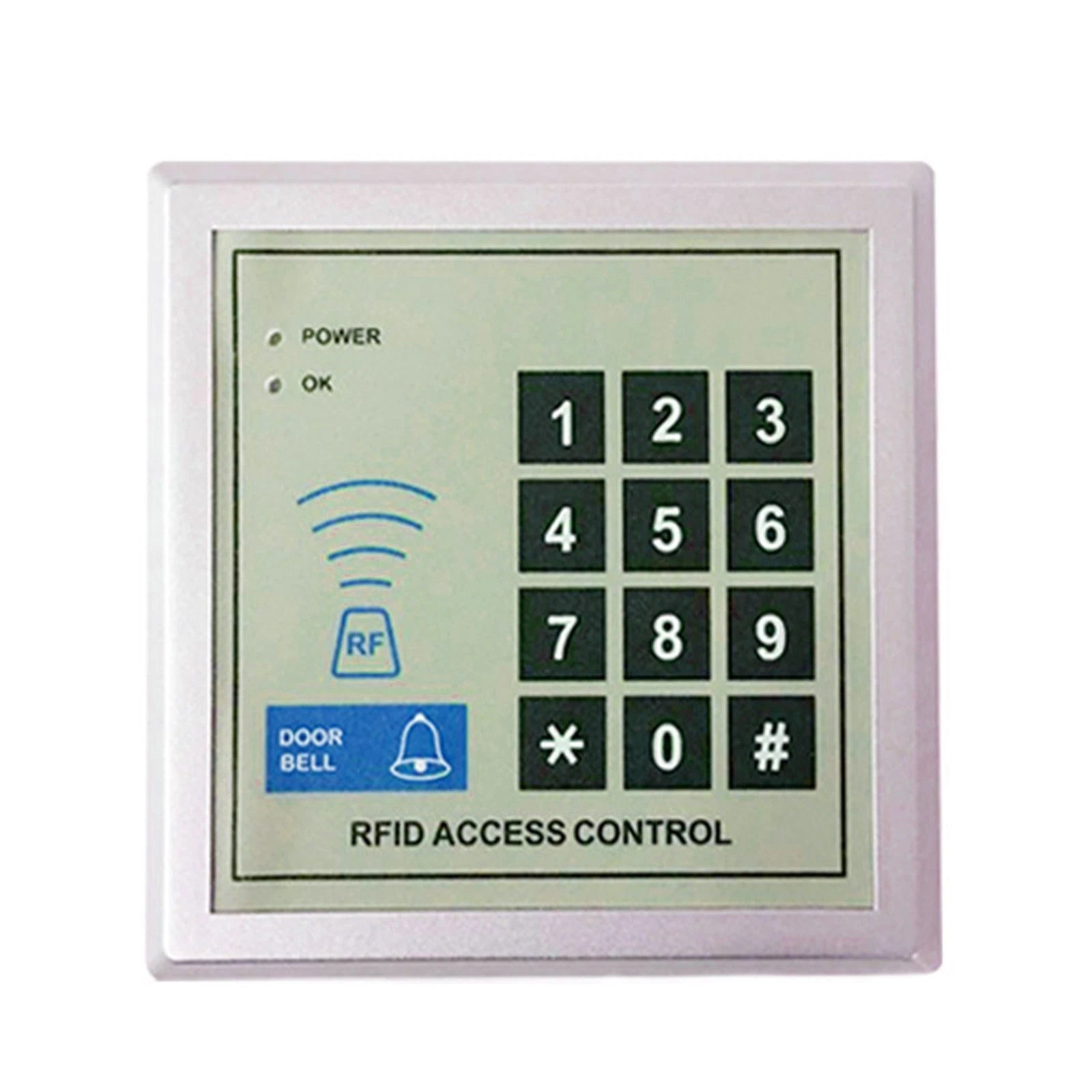 Electric Lock Rfid Door Access Control Controller System Kit+10 Key