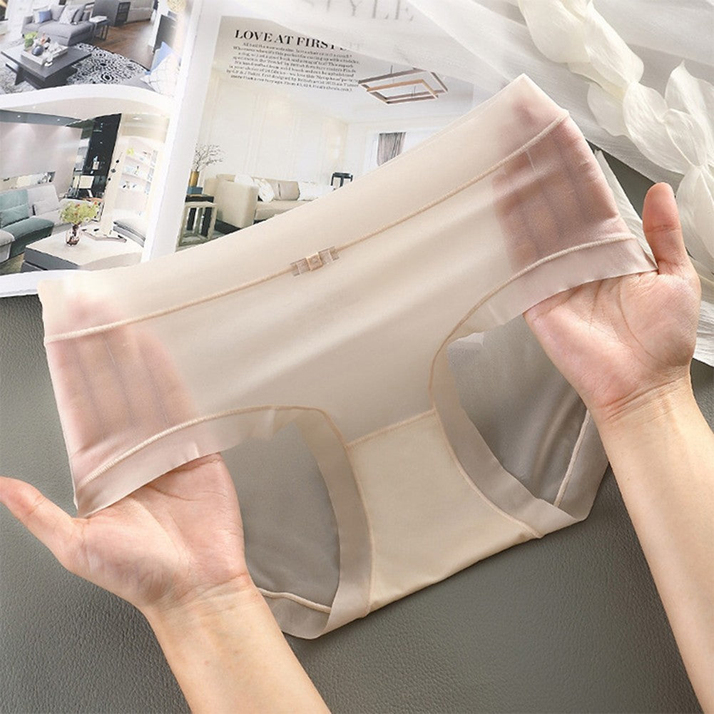 Ice Silk Pants Low Waist Bikini