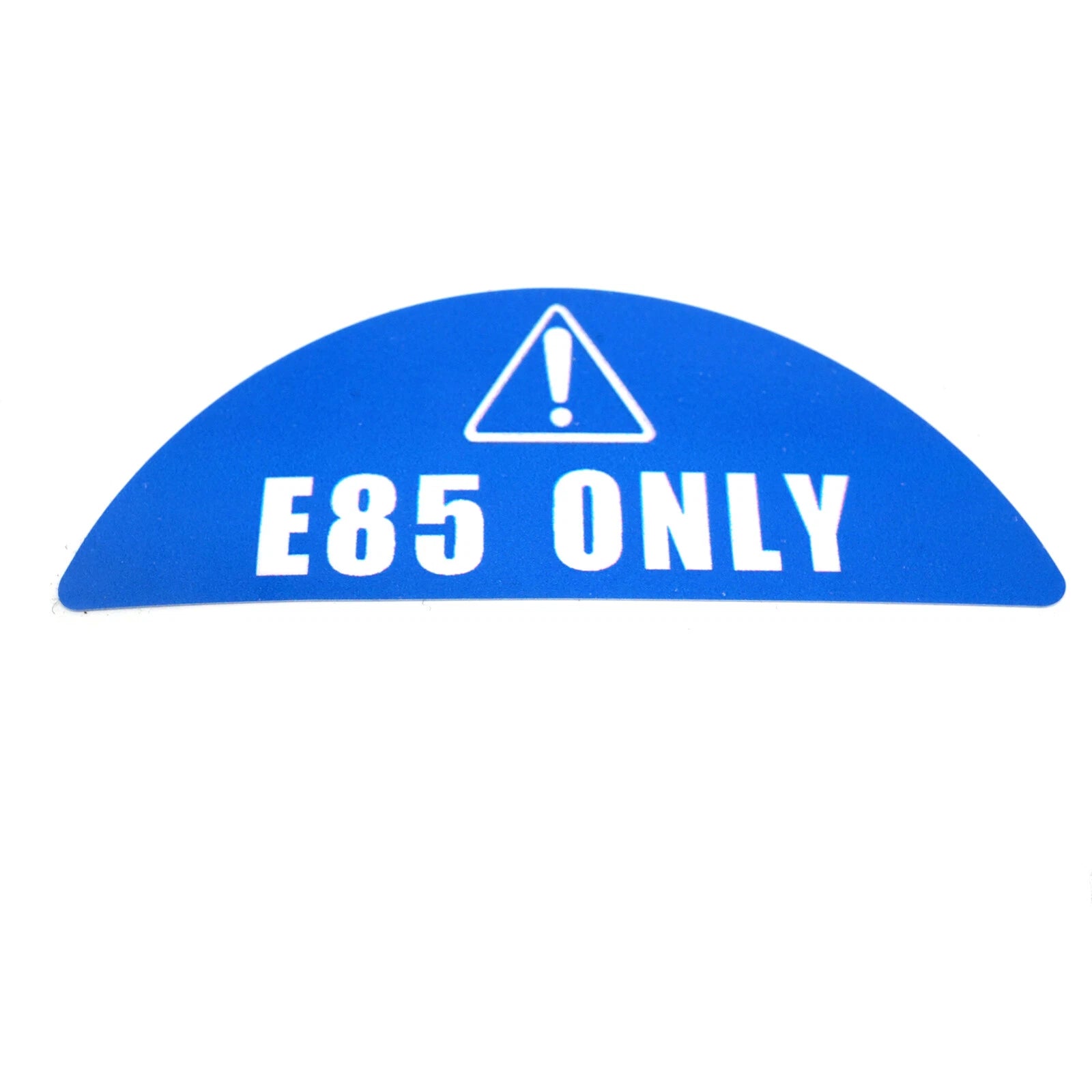 E85 Only Sticker Die Cut Decal for Clean Energy Ethanol