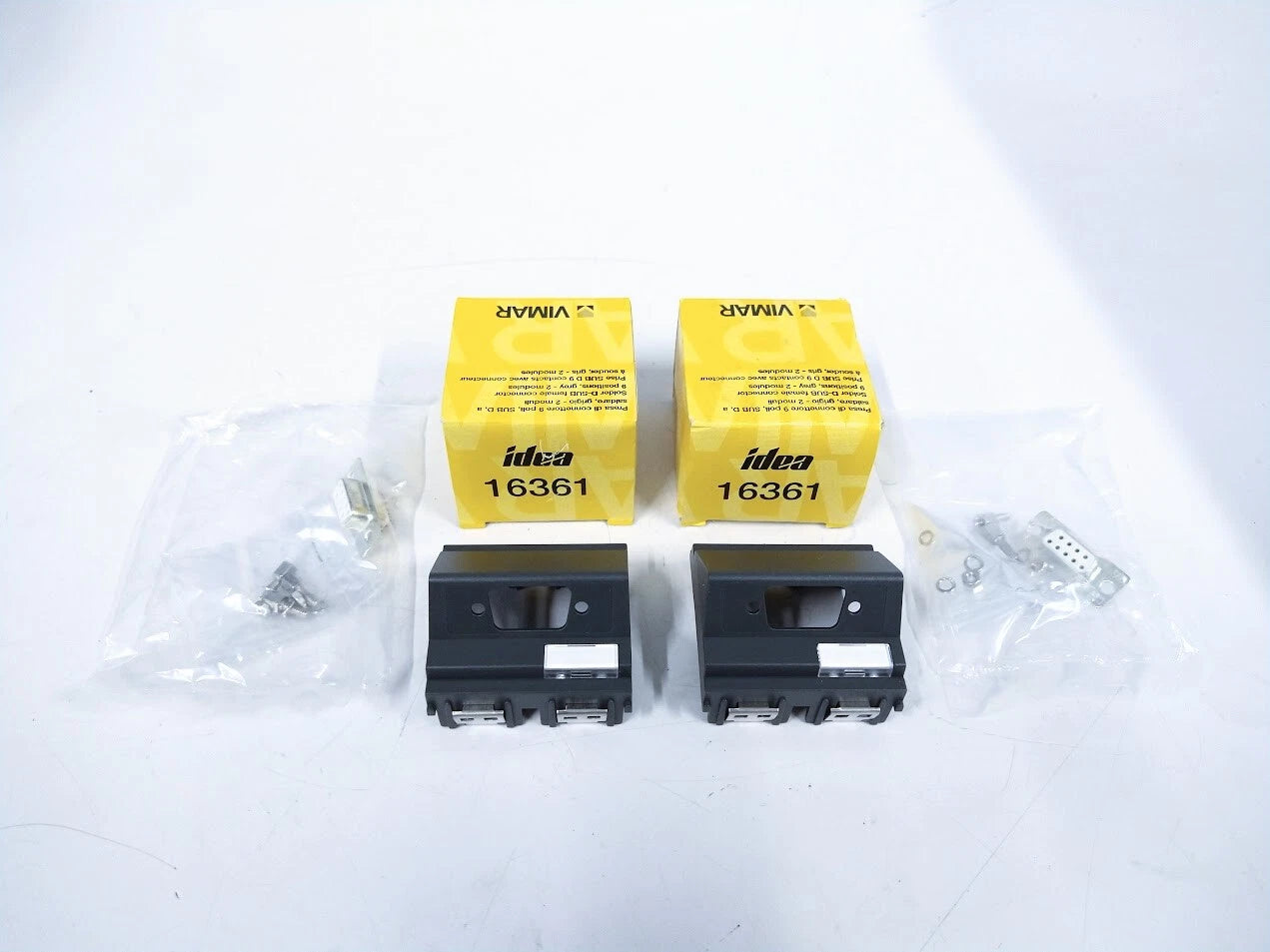 Vimar 16361, Idea 9 Pin Sub D Socket Connector - 2 | Hook & Hull Co