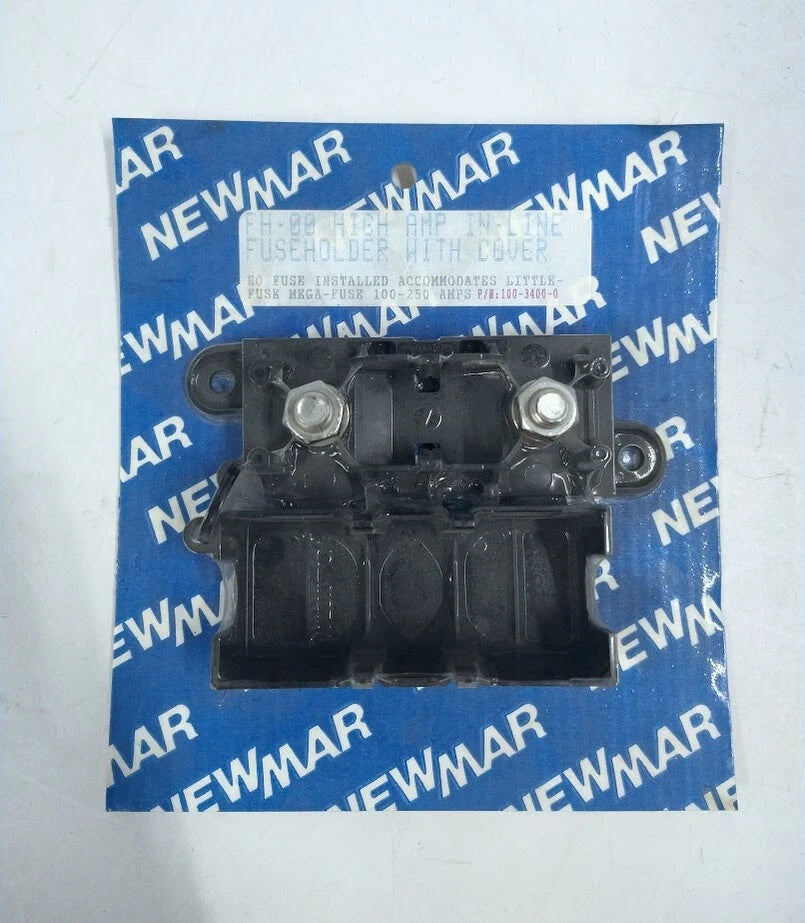 Newmar 100-3400-0, High Amp In Line Fuse Holder With Cover