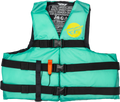 Fly Racing Nylon Flotation Vest 2x-large Seafoam Green/yellow For