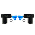 Exhaust 90 Degree Fitting Drain Plug Elbow Pair For Mercruiser