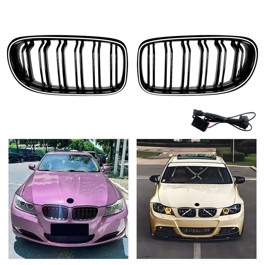 For Bmw For 3 Series E90 Led Kidney Grille E90 E91 Lci Car Exterior