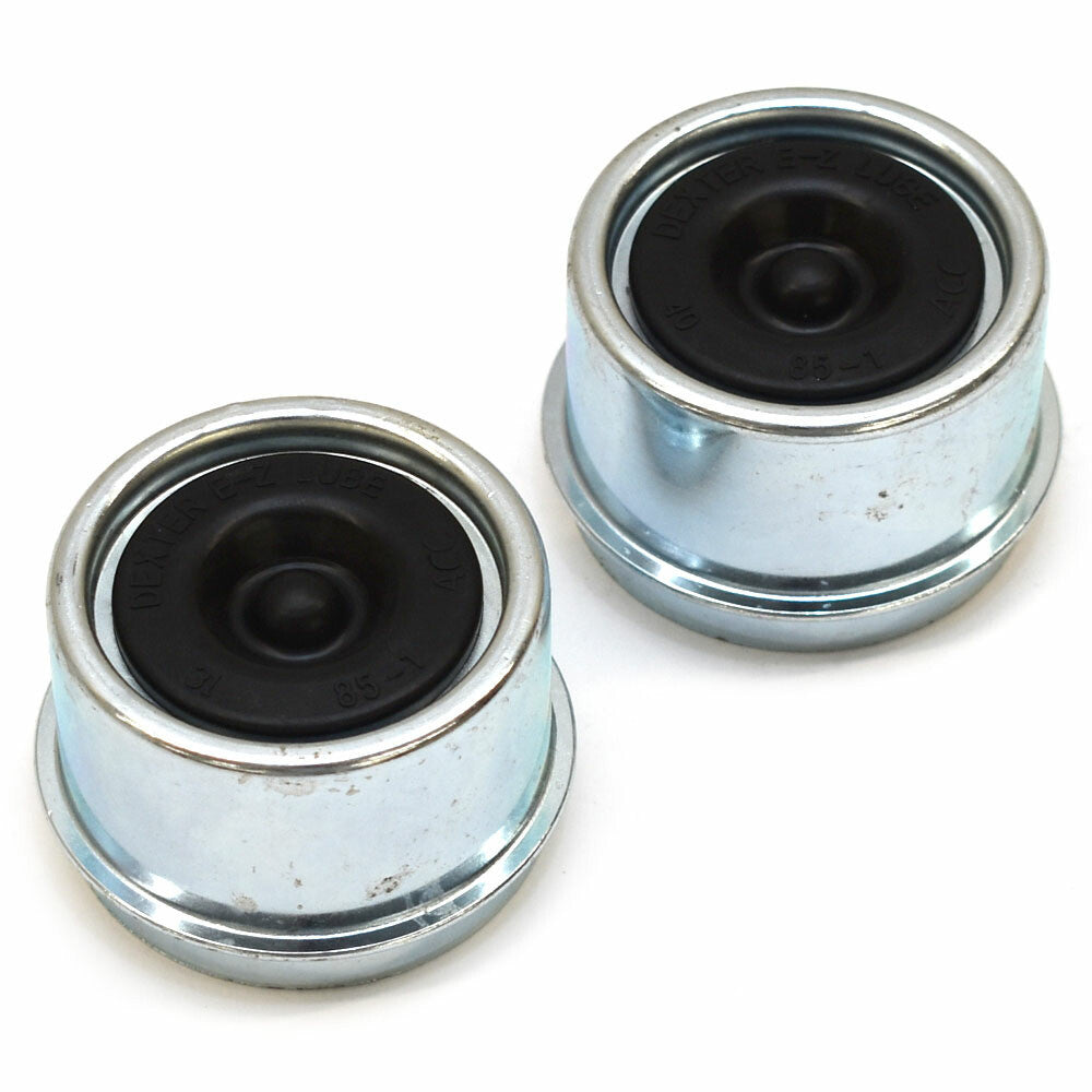 Tow Zone Boat Trailer Dust Caps with Grommets Pair by Tow Zone