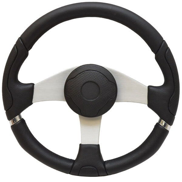 Uflex Boat Steering Wheel 14 Inch Silver by Uflex