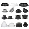 Snap-On Silicone Rubber Hole Plug 3mm-110mm