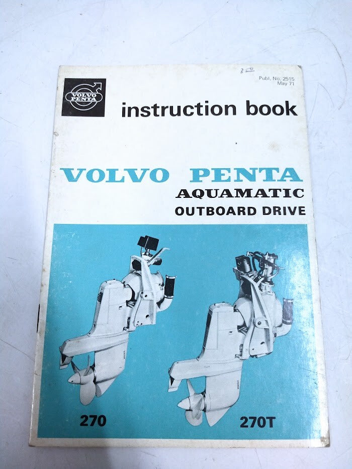 Volvo Penta 2515, Aquamatic Outboard Drive | Hook & Hull Co