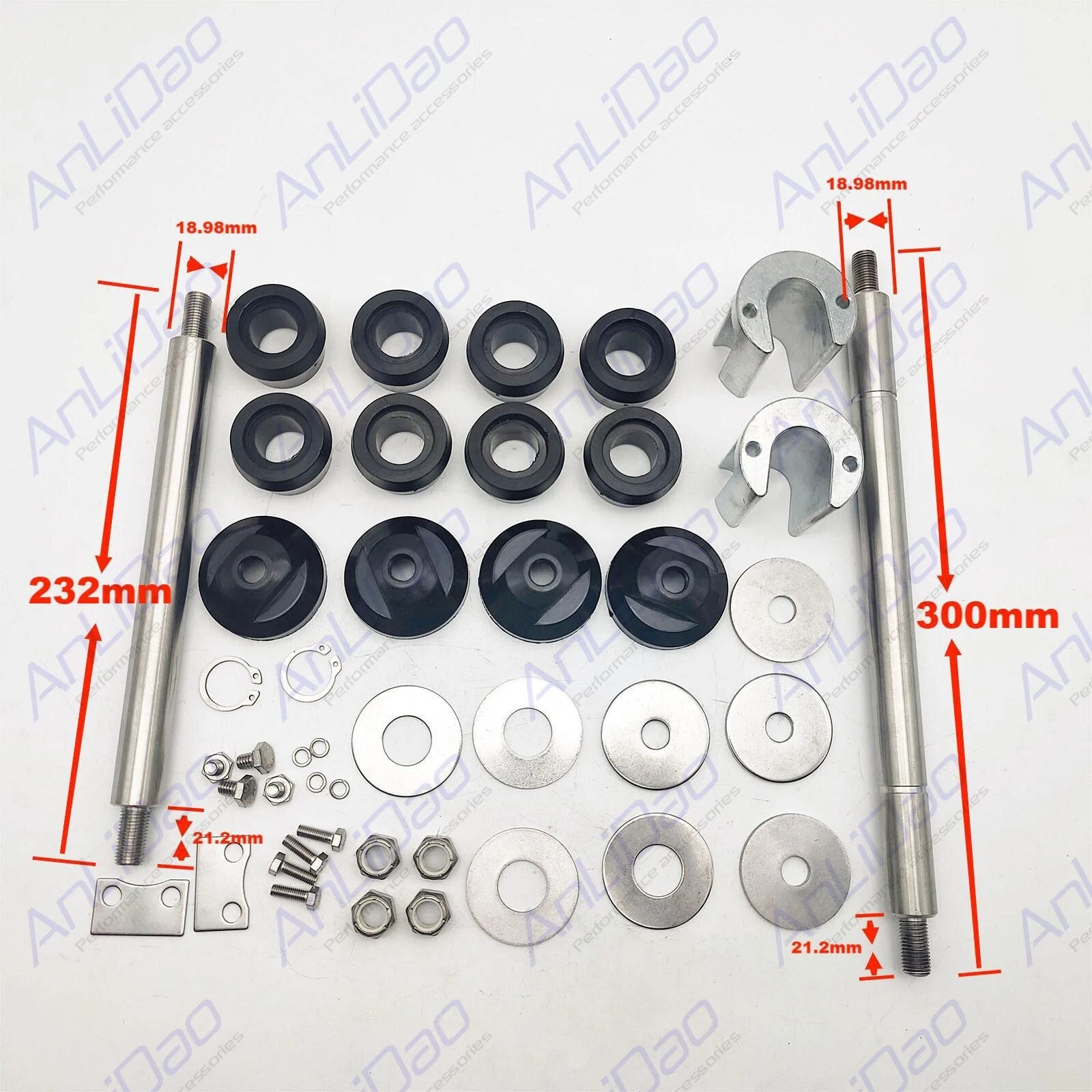 Replaces Fit Fit Mecruiser Bravo 1, 2 &Amp; 3 Trim Cylinder Hardware