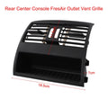 Rear Center Console Air Vent Grille Cover For 5 Series F10 F11 In