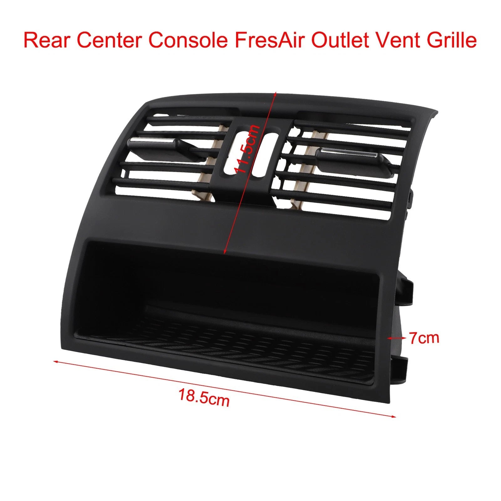 Rear Center Console Air Vent Grille Cover For 5 Series F10 F11 In