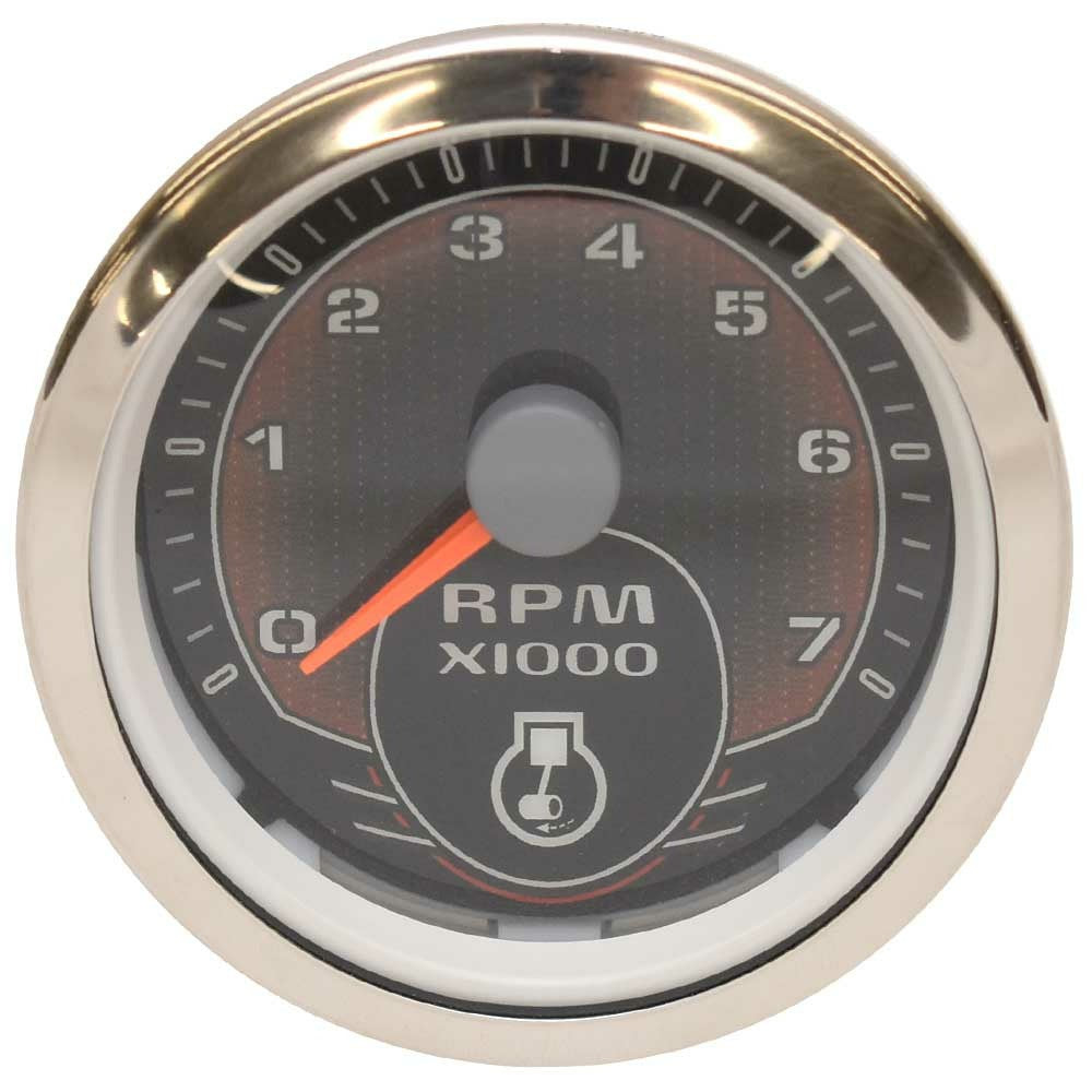 Beede Boat Tachometer Gauge 961039 3 1/4 Inch Silver Black Ranger by Beede