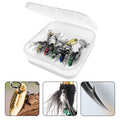 Fly Hooks with Attractive Feathers and Sequins