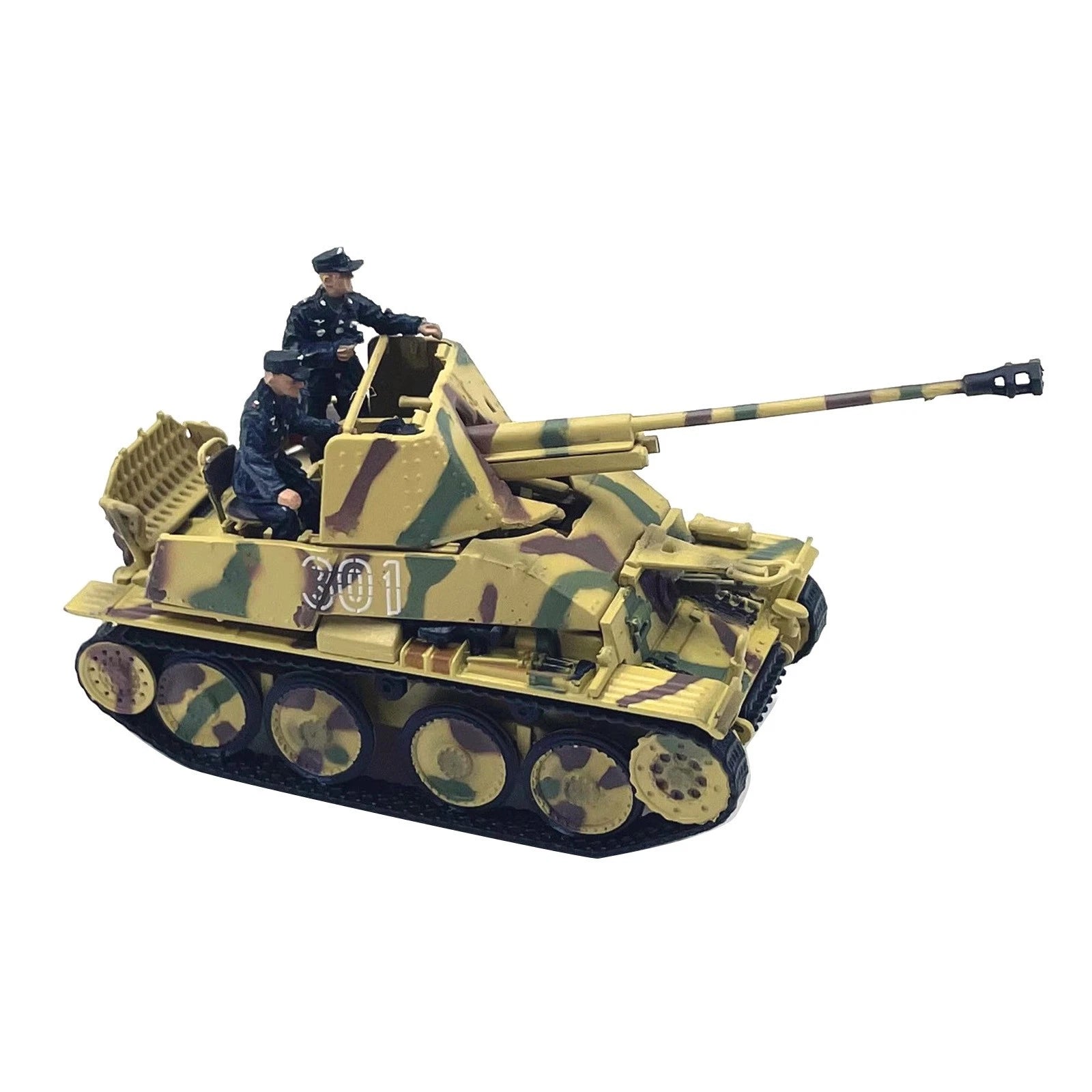 1/72 Scale German Sd. Kfz. 139 Marder Iii Tank Finished Model Toy