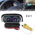 Innovative Car Water Temperature Gauge With Digital Readout And Sensor