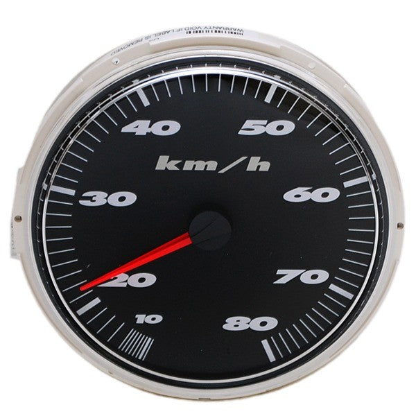 MasterCraft Boat Speedometer Gauge 3711006 | 80 km/h 4 1/4 Inch BlackO