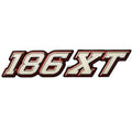 Stratos Boat Raised Decal 186 XT 14 1/2 x 3 Inch by Stratos