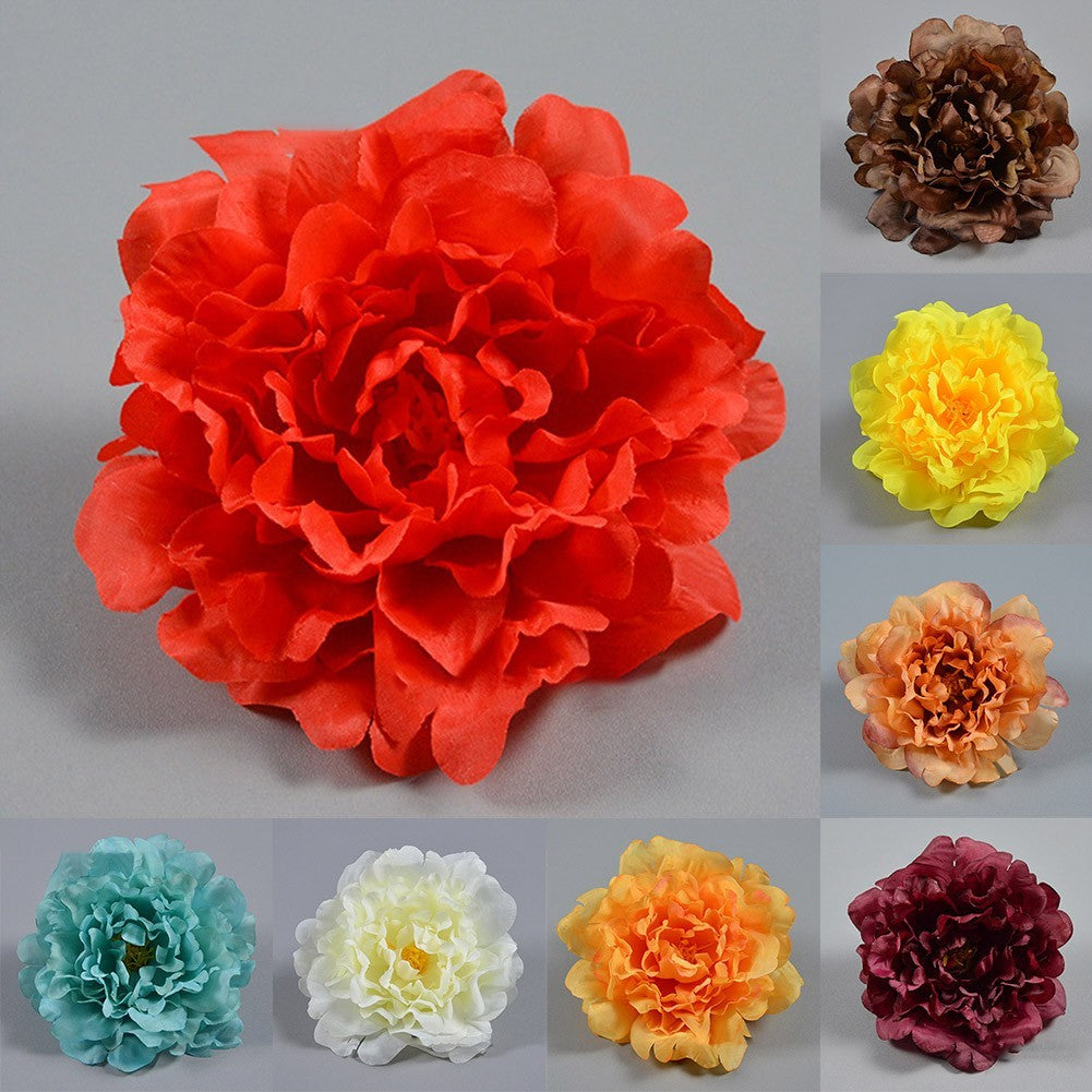 Peony Flower Heads Home Decor