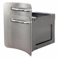 Avalon Boat Storage Drawer 126107 | 19 1/2 Inch Silver Stainless Steel