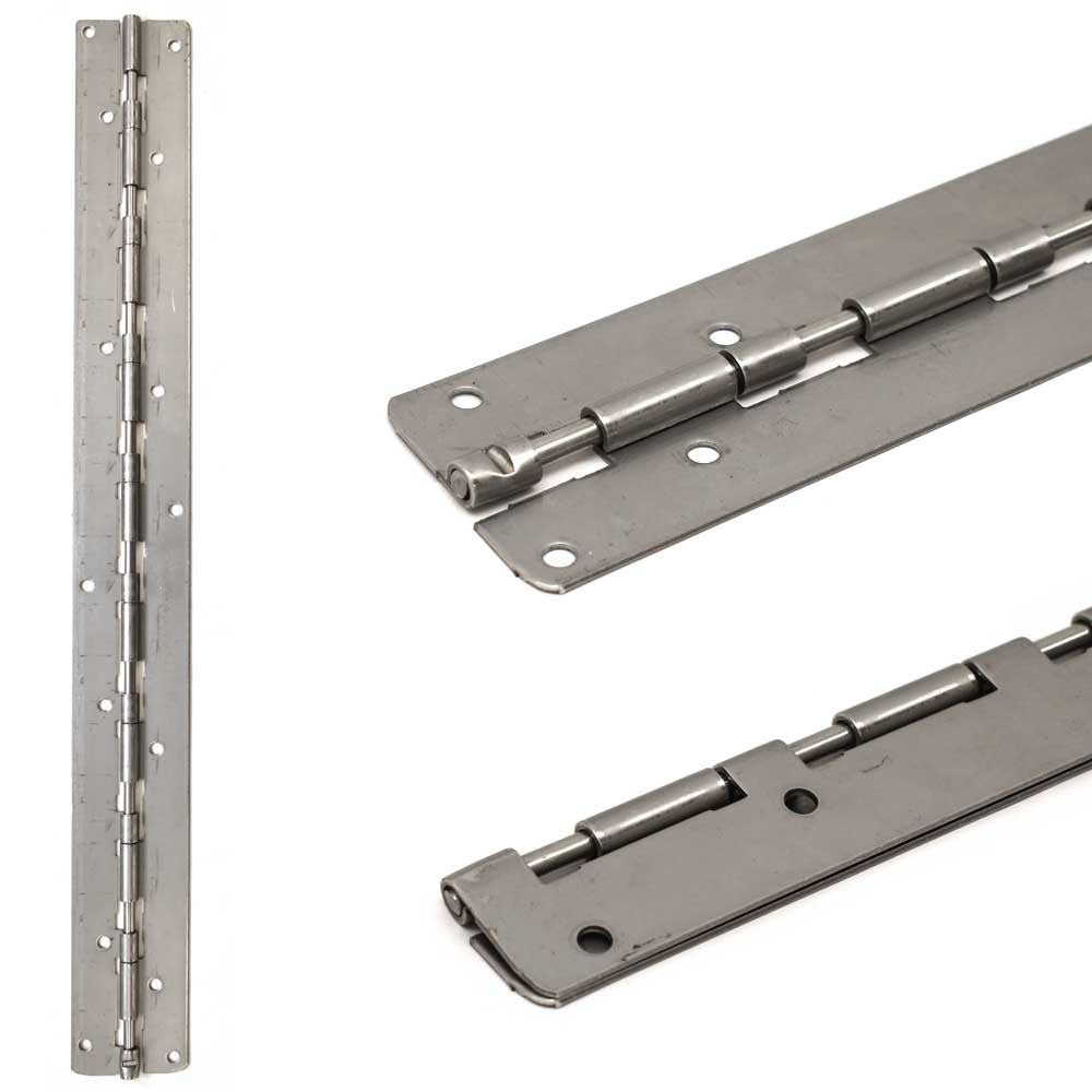 Boat Piano Hinge 2 x 18 Inch Stainless Steel