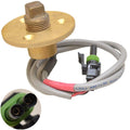 Malibu Boat Garboard Drain Plug 2 1/2 Dia. Brass by Malibu