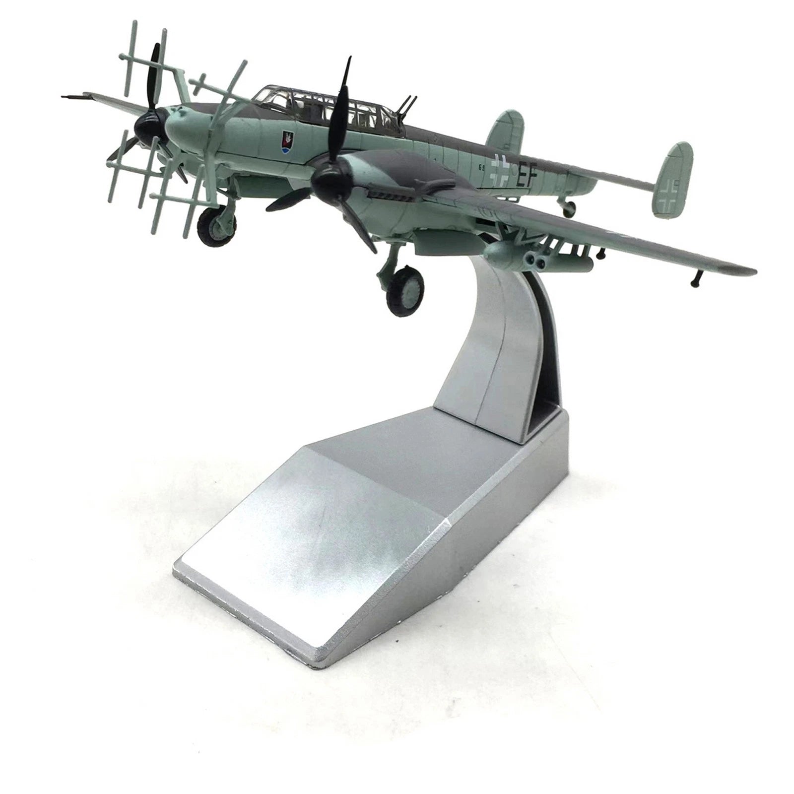 1/100 Wwii German Bf-110 G-4 Night Fighter Alloy Aircraft Model