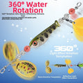 Artificial Bait with Dual Spinner Blades by Unknown