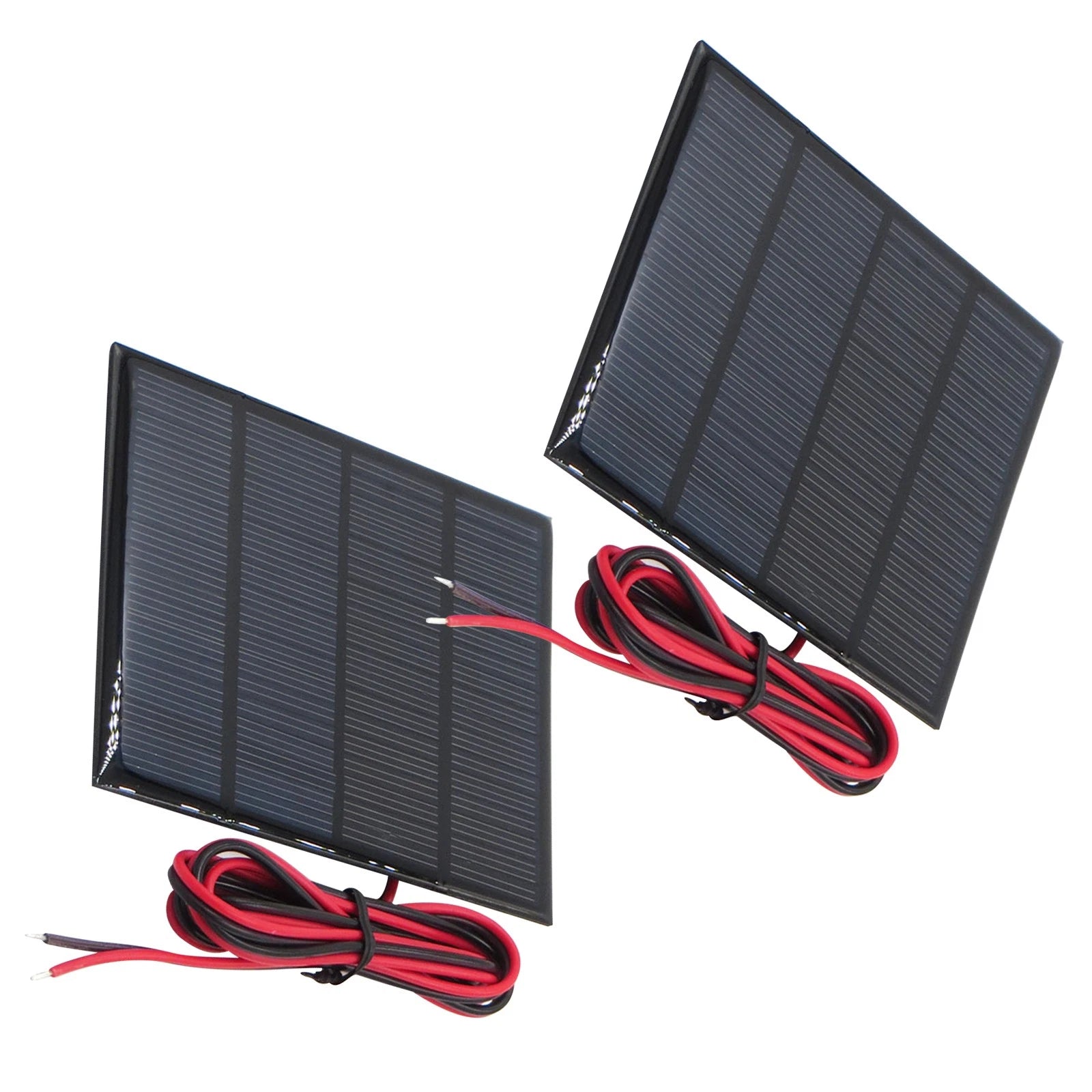 2* Solar Panel Cell Module Epoxy Charger For Charging Cellphones Dc