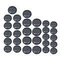 Convenient Tire Repair Kit 30 Pcs Rubber Patches Quick And Reliable