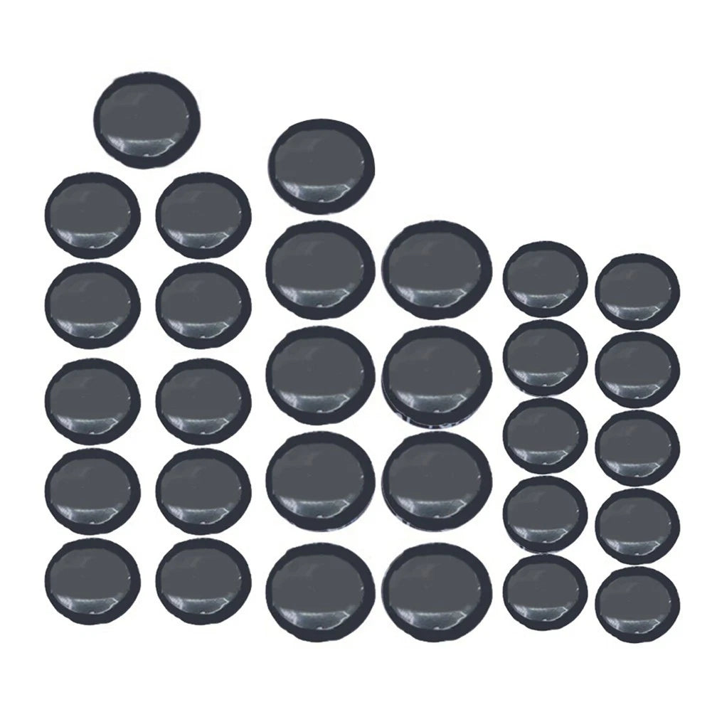 Convenient Tire Repair Kit 30 Pcs Rubber Patches Quick And Reliable