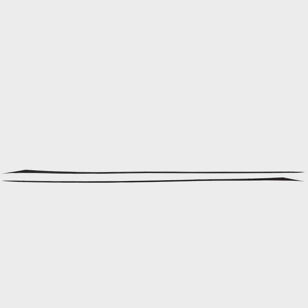 G3 Boat Hull Decal 73405134 Matte Black Vinyl (Set of 2) by G3