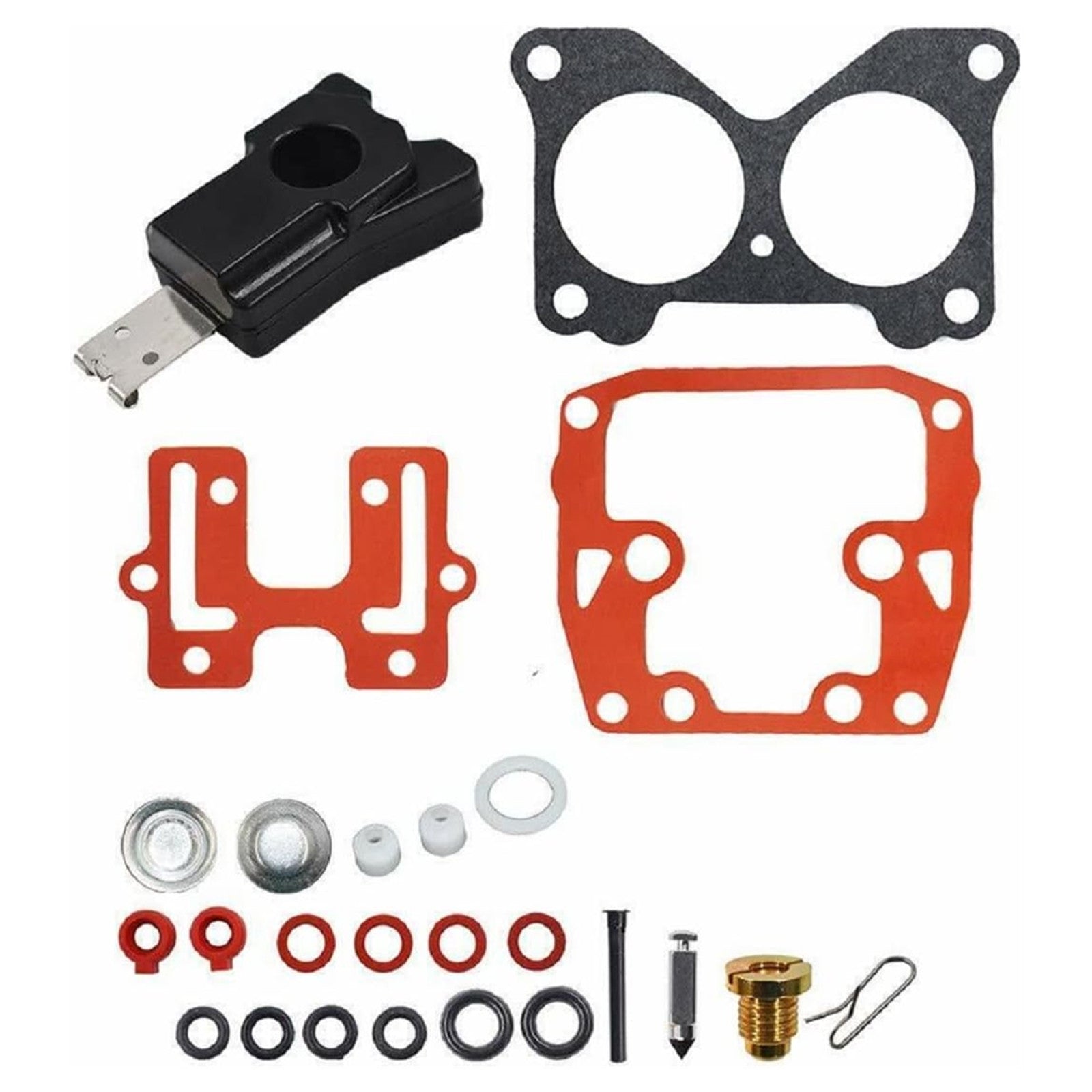 New For Johnson Evinrude Carb Repair Kit 439076 with Float BRP/OMC CarburetorOpe